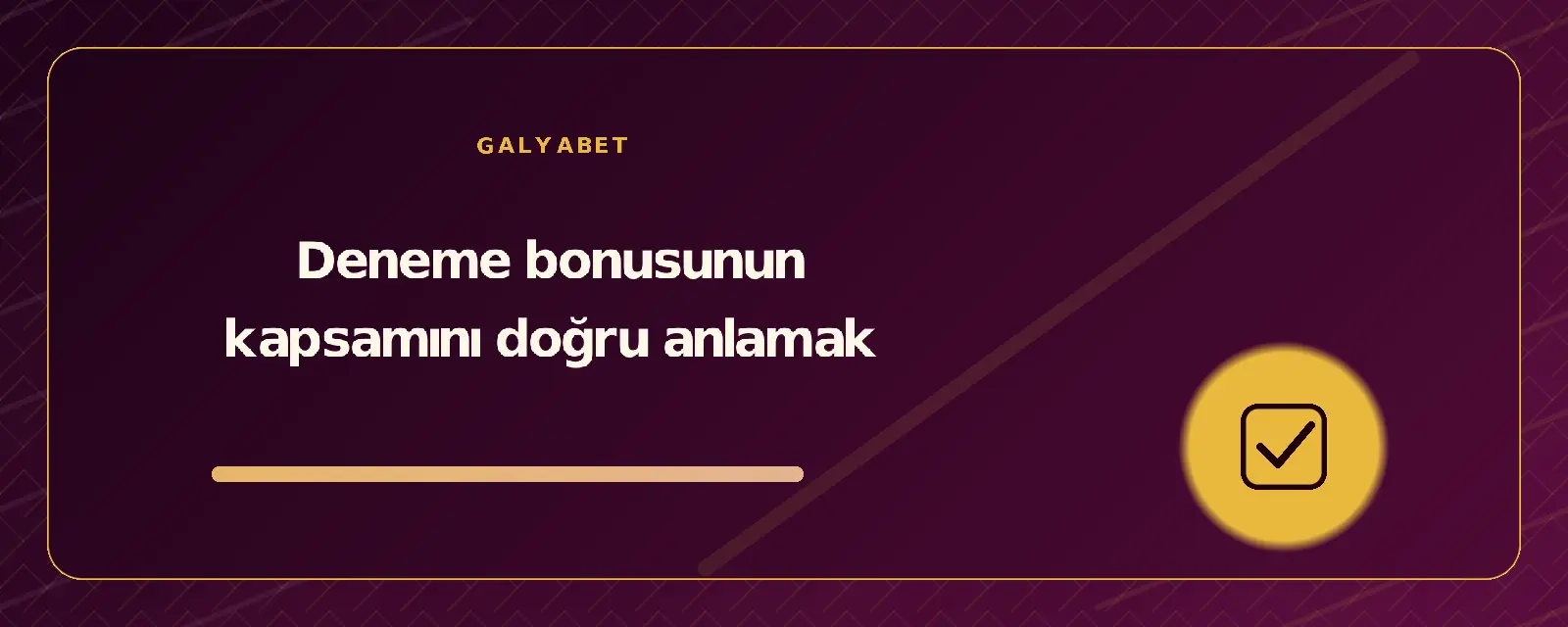 Deneme bonusunun kapsamını doğru anlamak galyabetguncelgiris.org