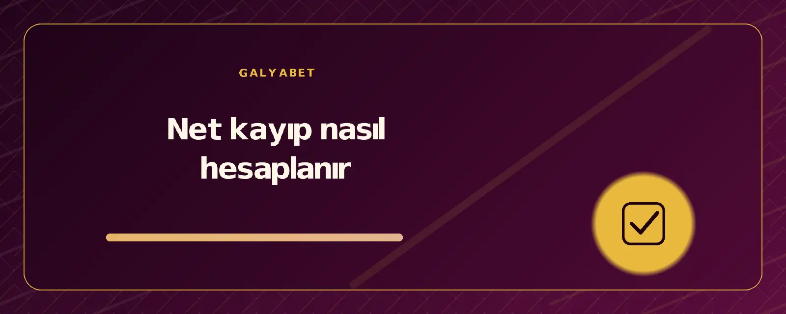 Net kayıp nasıl hesaplanır galyabetguncelgiris.org
